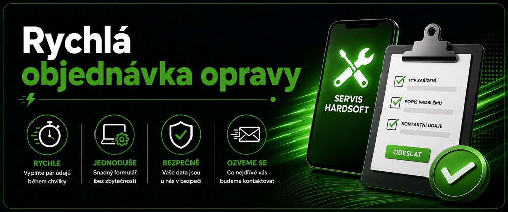 Rychlá objednávka opravy